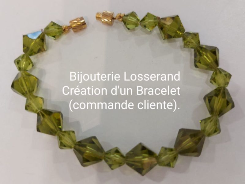 Création d'un bracelet Bijouterie Losserand