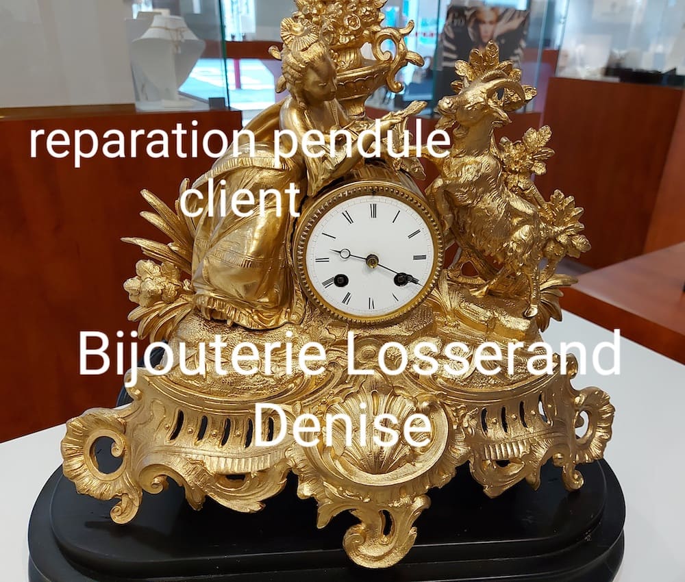 Réparation de pendule Bijouterie Losserand