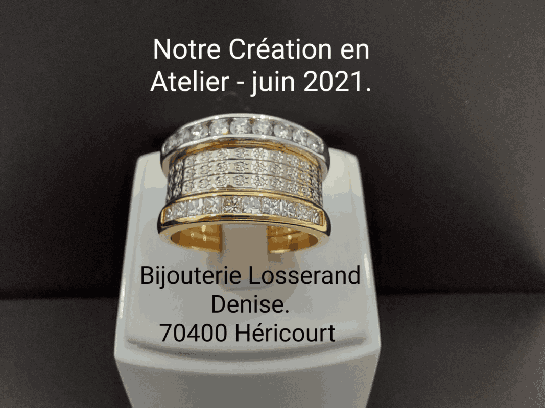 bracelet manchette, création de la bijouterie Denise Losserand à Héricourt
